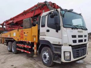 2012SANY 47-Meter Pump Truck on isuzu Chassis