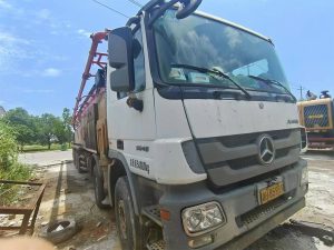 2018 SANY 56-Meter Pump Truck on Mercedes Chassis