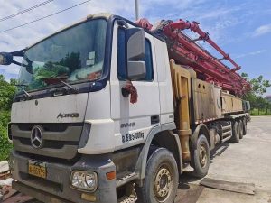 2018SANY 66-Meter Pump Truck on Mercedes Chassis