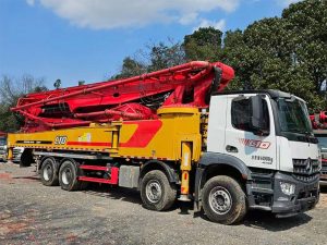 2021SANY 62-Meter Pump Truck on Mercedes Chassis