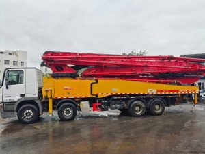 2015 SANY 56m Pump Truck on Benz Chassis